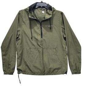 Sam & davy HTown Olive Green Anorak Windbreaker Jacket Size‎ S
